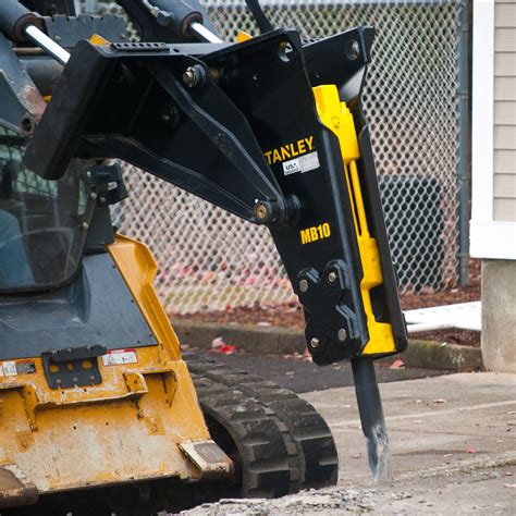 used skid steer concrete breaker|skid steer concrete breaker attachment.